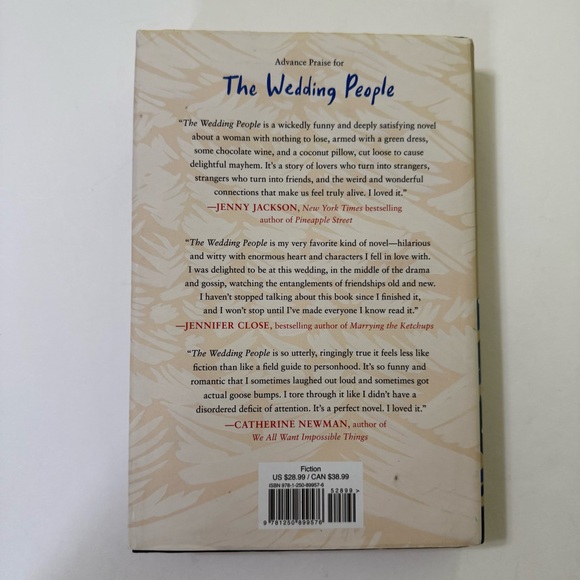 The Wedding People Book by Alison Espach hardcover bestseller fiction novel - Picture 2 of 5